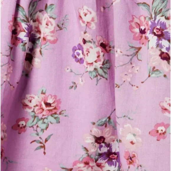 Janie and Jack The Eloise Smocked Dress Lavender Herb Floral size 4 - Picture 7 of 9